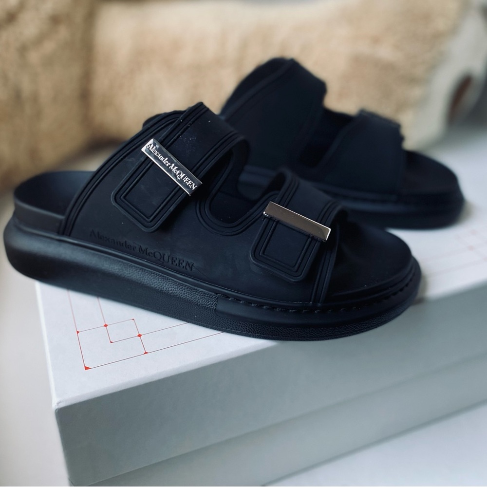 Alexander McQueen Rubber Slides